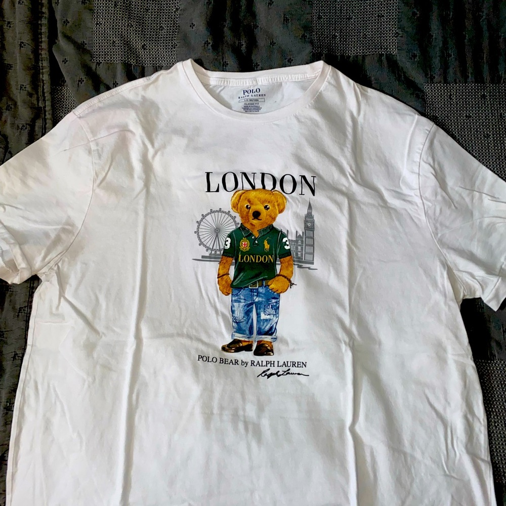 Ralph Lauren Polo Bear Vintage Tee - Size Large